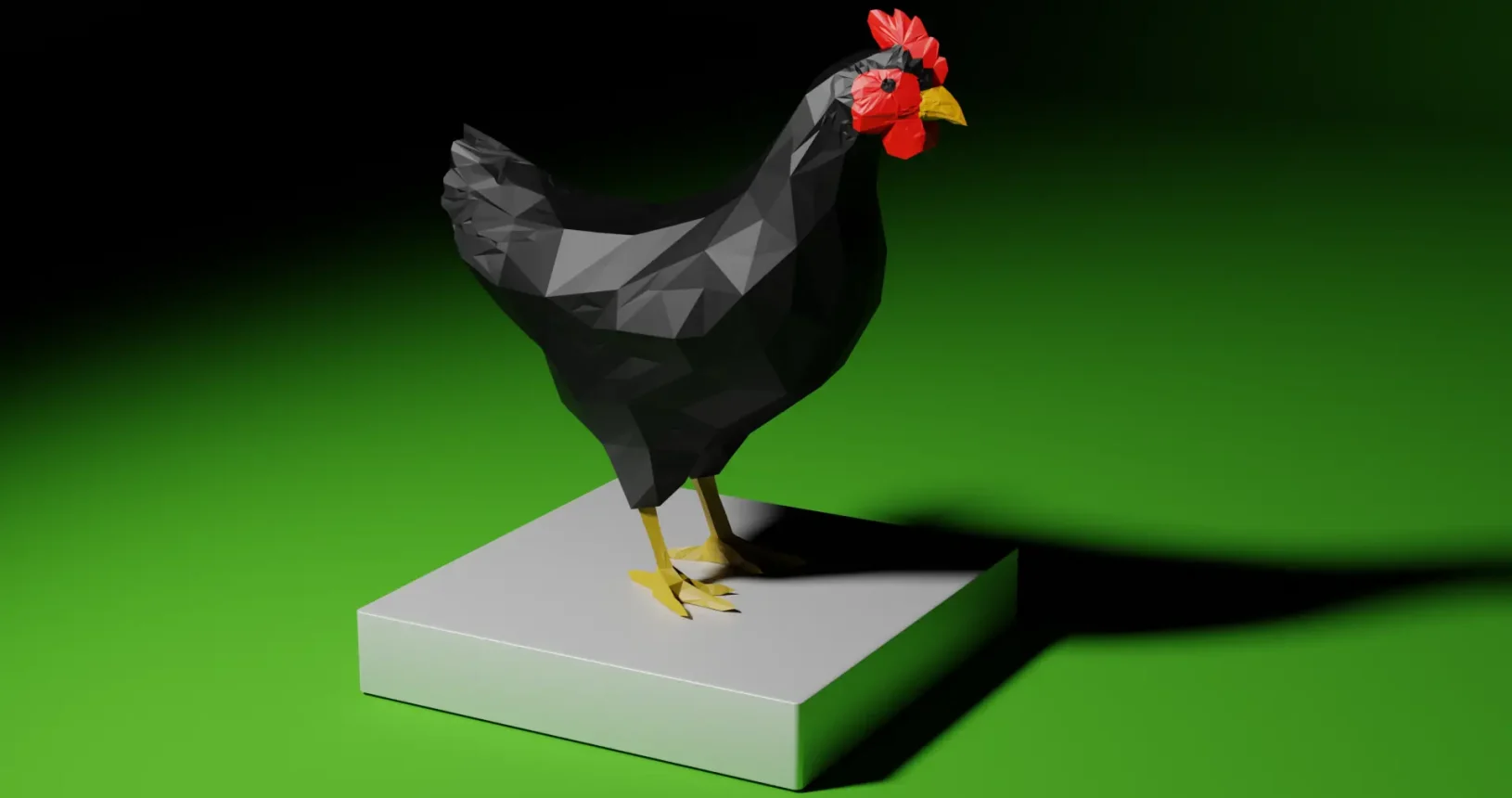 3D chicken